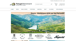 Desktop Screenshot of portugal-weinversand.de